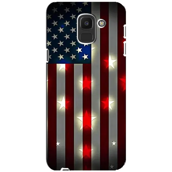 Чехол с рисунком «Флаг США 2» для Samsung Galaxy J6 2018 (J600F) Чехол с рисунком «Флаг США 2» для Samsung Galaxy J6 2018 (J600F)
