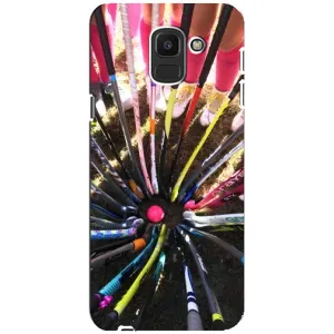 Чехлы с принтом Спортивная тематика для Samsung Galaxy J6 2018, J600F (Флорбол)