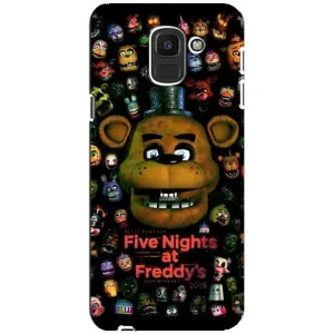 Чехлы Пять ночей с Фредди для Самсунг J6 (2018) (Freddy)