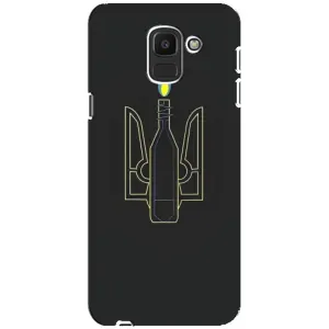 Чехол с картинкой (Патриотический ГЕРБ) на Samsung Galaxy J6 2018, J600F (Герб - Молотова)