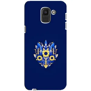 Чехол с картинкой (Патриотический ГЕРБ) на Samsung Galaxy J6 2018, J600F (герб)