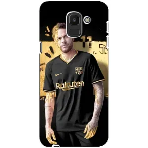 Силіконовий Чохол для Samsung Galaxy J6 2018, J600F (Gold Neymar)
