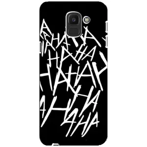 Чехлы с картинкой Джокера на Samsung Galaxy J6 2018, J600F (Хахаха)