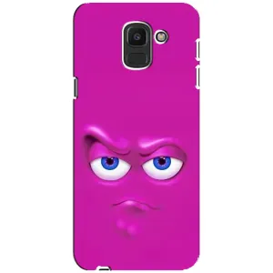 Чохли (ТПУ) (смішні стікери) для Samsung Galaxy J6 2018, J600F (Хитра мордочка)