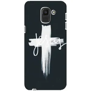 Чехлы для Самсунг J6 (2018) (Крест Иисуса) (Jesus)