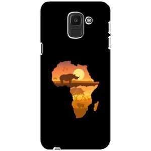 Летний Чехол на Samsung Galaxy J6 2018, J600F (Карта)
