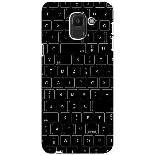 Чехол с рисунком «Клавиатура» для Samsung Galaxy J6 2018 (J600F) Чехол с рисунком «Клавиатура» для Samsung Galaxy J6 2018 (J600F)