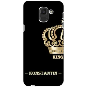 Именные Чехлы для Samsung Galaxy J6 2018, J600F (KOSTYA)