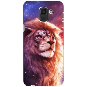 Чехол с картинкой на Samsung Galaxy J6 2018, J600F (Красочный ЛЕВ)