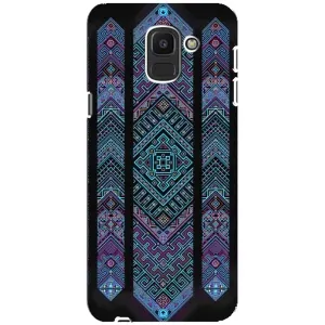 Силиконовый Чехол на Samsung Galaxy J6 2018, J600F (Крутой орнамент)