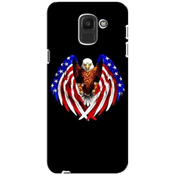 Чехол с рисунком «Крылья США» для Samsung Galaxy J6 2018 (J600F) Чехол с рисунком «Крылья США» для Samsung Galaxy J6 2018 (J600F)
