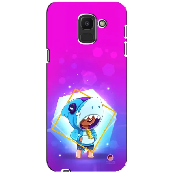 Чехол с рисунком «Леон в костюме Акулы» для Samsung Galaxy J6 2018 (J600F)