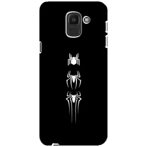 Чехол Супергерой Человека Паука на Samsung Galaxy J6 2018, J600F (Лого паука)