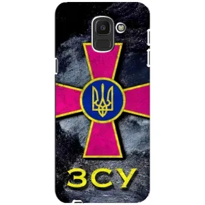 ЗСУ Чехлы (TPU) для Samsung Galaxy J6 2018, J600F (Лого ЗСУ)