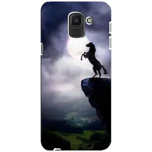 Чехлы с изображением разных животных для Samsung Galaxy J6 2018, J600F (Лошадь)