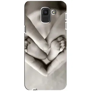 Чехлы для МАМЫ на Samsung Galaxy J6 2018, J600F (Любящие руки)