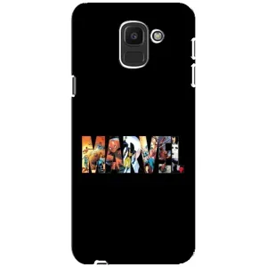 Силиконовый Чехол для Samsung Galaxy J6 2018, J600F (MARVEL)