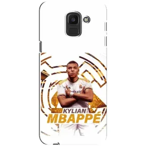 Чохол (TPU) з Футболістом на Samsung Galaxy J6 2018, J600F (Мбаппе Реал)