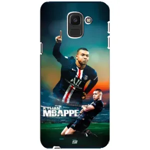Чохол (TPU) з Футболістом на Samsung Galaxy J6 2018, J600F (MBAPPE)