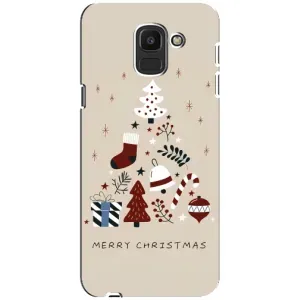 Чехол Санта Клаус для Samsung Galaxy J6 2018, J600F (Merry Christmas)