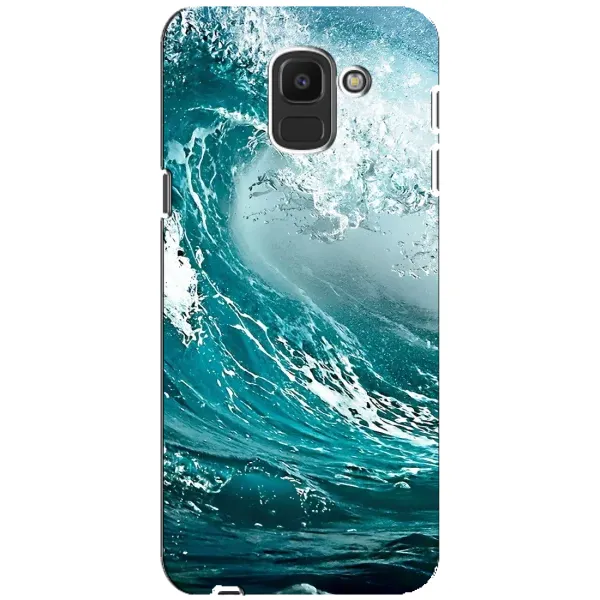 Чехол с рисунком «Морская волна» для Samsung Galaxy J6 2018 (J600F) Чехол с рисунком «Морская волна» для Samsung Galaxy J6 2018 (J600F)