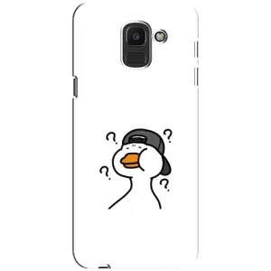 Бампер с принтом Мемы для Samsung Galaxy J6 2018, J600F (Непонимание)