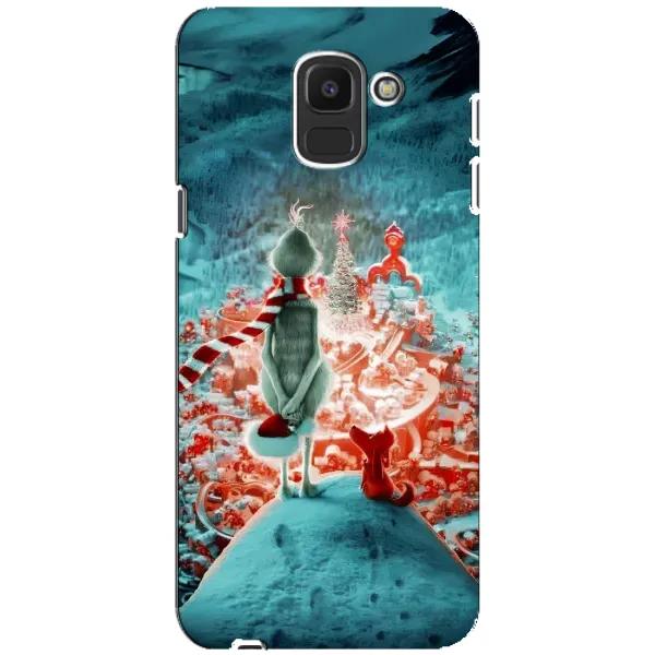 Чехол с рисунком «Новогодний Гринч» для Samsung Galaxy J6 2018 (J600F) Чехол с рисунком «Новогодний Гринч» для Samsung Galaxy J6 2018 (J600F)
