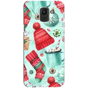Чехол Санта Клаус для Samsung Galaxy J6 2018, J600F (Одежда)