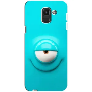 Чохли (ТПУ) (смішні стікери) для Samsung Galaxy J6 2018, J600F (Одноглазик)