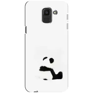 Чехлы с Пандами на Samsung Galaxy J6 2018, J600F (Панда обиделся)