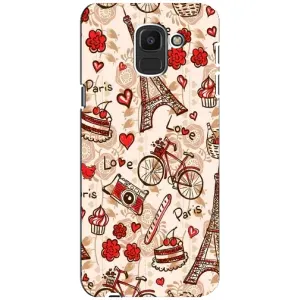 Чохол Ейфелева Вежа на Samsung Galaxy J6 2018, J600F (Париж мрія)