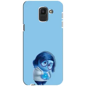 Чехол Головоломка для Samsung Galaxy J6 2018, J600F - (AlphaPrint) (Печаль)