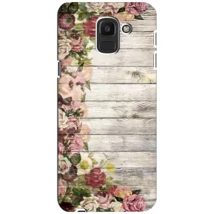 Чохли з тематикою "КВІТИ" на Samsung Galaxy J6 2018, J600F (Плетені квіти)