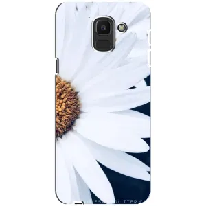 Чохол з ромашками на Samsung Galaxy J6 2018, J600F (Пів ромашки)