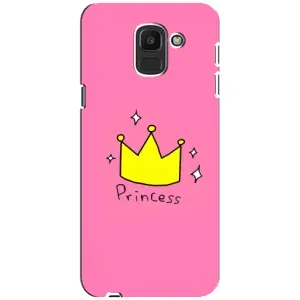 Девчачий Чехол для Samsung Galaxy J6 2018, J600F (Princess)