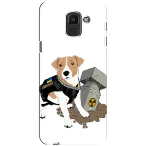 Чехол с принтом Собаки Патрон для Samsung Galaxy J6 2018, J600F (Пёс Патрон с ракетой)