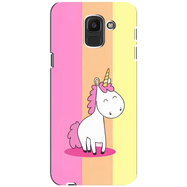 Чехол с рисунком «Радужный Единорог» для Samsung Galaxy J6 2018 (J600F) Чехол с рисунком «Радужный Единорог» для Samsung Galaxy J6 2018 (J600F)