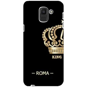 Чехлы с ТОП Футбольными клубами на Samsung Galaxy J6 2018, J600F (Roma)