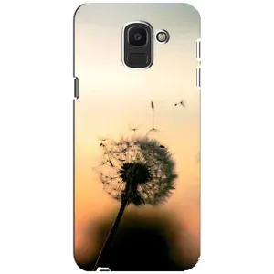 Силіконовий Чохол з кульбабками на Samsung Galaxy J6 2018, J600F (Роздмухана кульбабка)