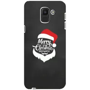 Чехол Санта Клаус для Samsung Galaxy J6 2018, J600F (Санта Крисмас)