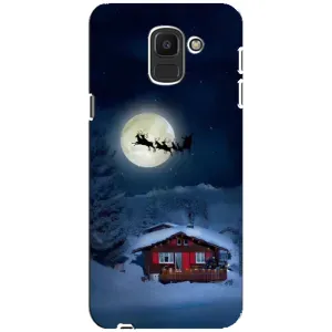 Чехол Санта Клаус для Samsung Galaxy J6 2018, J600F (Санта)