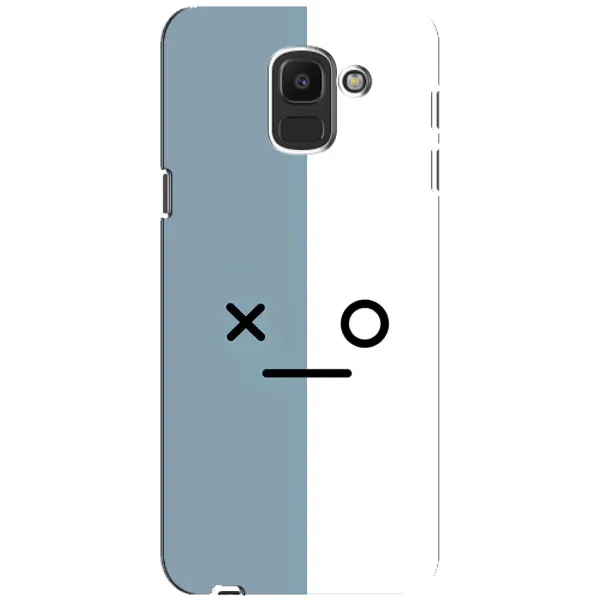 Чехол с рисунком «Серо-белый» для Samsung Galaxy J6 2018 (J600F) Чехол с рисунком «Серо-белый» для Samsung Galaxy J6 2018 (J600F)