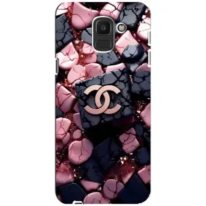 Чохол (Dior, Prada, YSL, Chanel) для Samsung Galaxy J6 2018, J600F (Шанель)