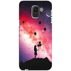 Силиконовые Чехлы Любимому человеку для Samsung Galaxy J6 2018, J600F (Шарики в небе)