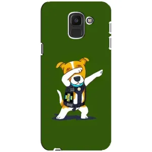 Чехол с принтом Собаки Патрон для Samsung Galaxy J6 2018, J600F (Собака Патрон)