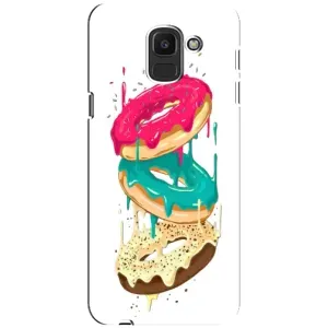 Чехол с изображением вкусной еды для Samsung Galaxy J6 2018, J600F (Сочные пончики)