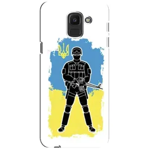 Патриотические Чехлы для Самсунг J6 (2018) (Солдат Украины)