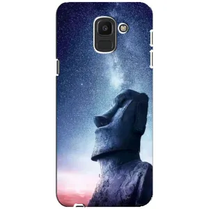 Чохли (ТПУ) (смішні стікери) для Samsung Galaxy J6 2018, J600F (Статуя)