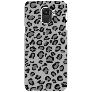 Чохол з леопардовим принтом на Samsung Galaxy J6 2018, J600F (Темний леопард)