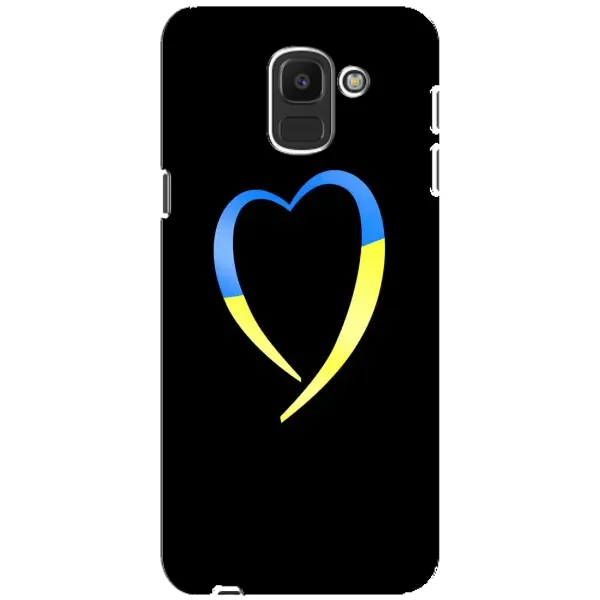 Чехол с рисунком «Украинское сердце» для Samsung Galaxy J6 2018 (J600F) Чехол с рисунком «Украинское сердце» для Samsung Galaxy J6 2018 (J600F)